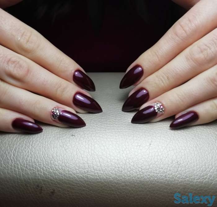 наращивание ногтей покрытие гель лак маникюр педикюр, фотография 3