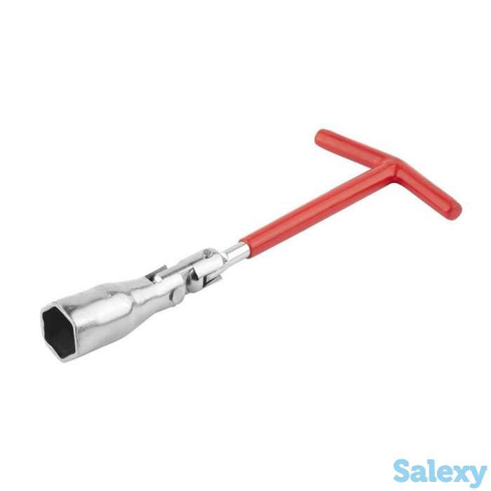 Ключ свечной DEXX с шарниром, 21мм, фотография 3