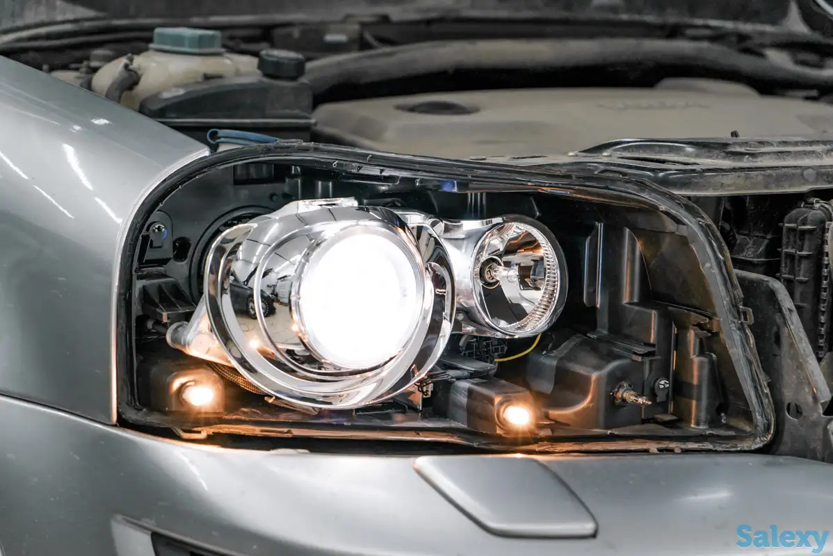 Установка линз, полировка фар, устранение запотевания, фотография 3