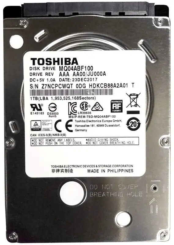 Жесткий диск HDD 1000 GB Toshiba, фотография 1