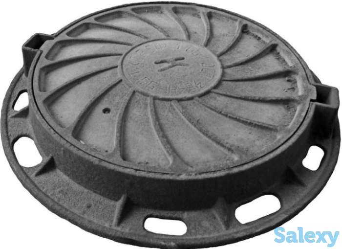 Люк чугунный тип-Т с запорным устройством, фотография 1