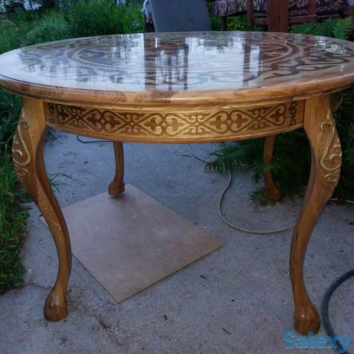 Индивидуальное изготовление столов из натурального дерева, фотография 1