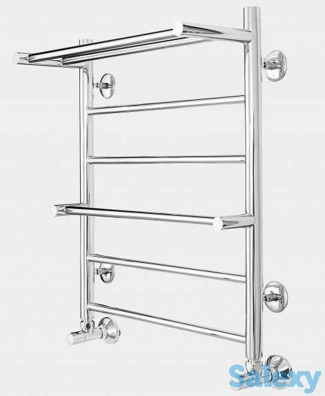 Полотенцесушитель  АНКОНА  С ПОЛКОЙ 500х826, фотография 2