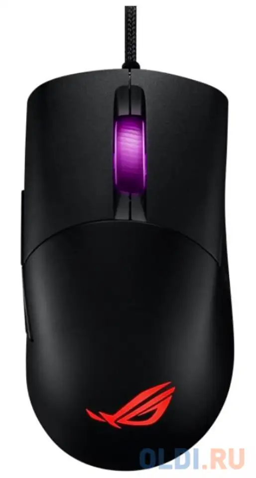 Игровая мышь asus rog keris (usb, 7 кнопок, 16000 dpi, paw3389,, фотография 1