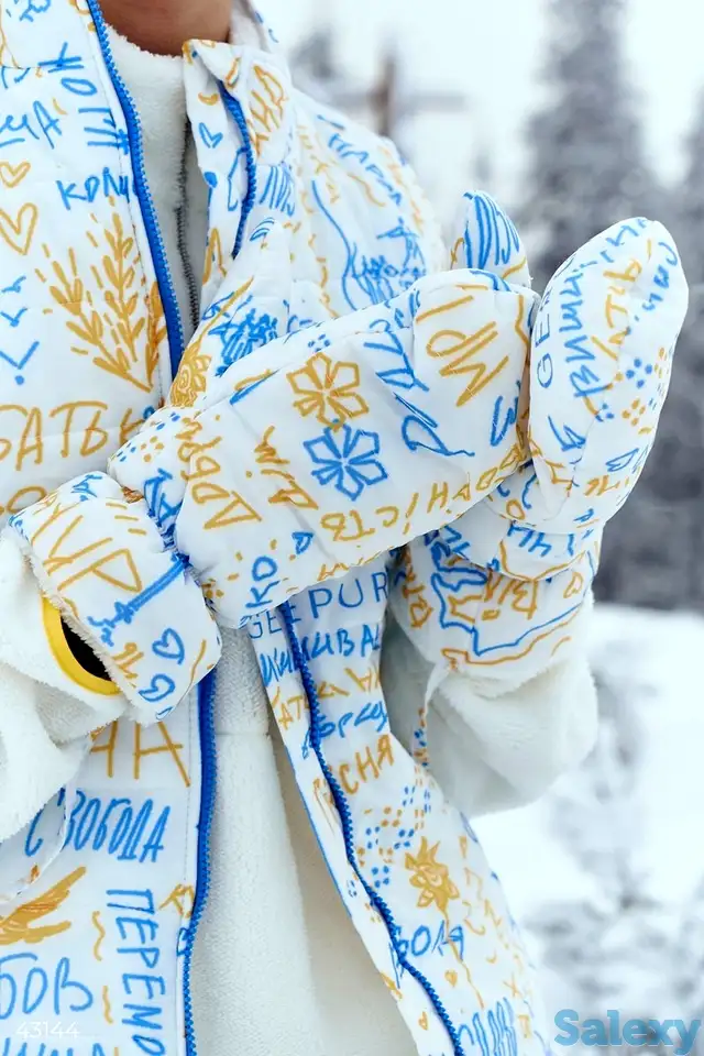 Варежки на меховой подкладке, фотография 1