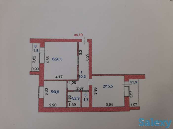 Продам квартиру в новом доме, З. Темирбекова, д.2А, фотография 2