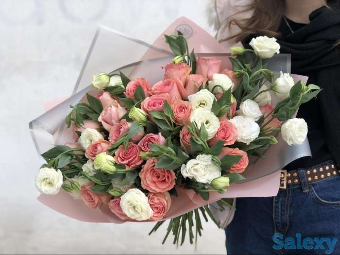 Свежие цветы. Элегантный букет Алматы. Звоните!, фотография 3