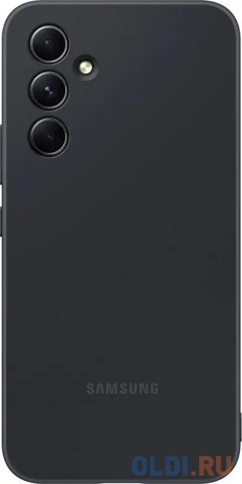 Чехол (клип-кейс) samsung для samsung galaxy a54 silicone case a54 черный, фотография 1