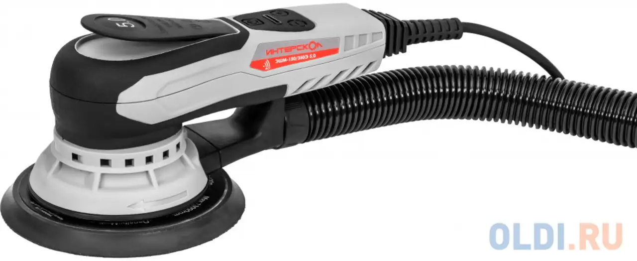 Эксцентриковая шлифмашина интерскол эшм-150/350э 5,0 150 мм 350 вт, фотография 1