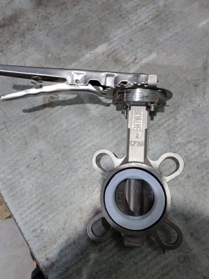 Поворотная заслонка - Дисковый затвор - Запорная арматура из нержавеющей стали, фотография 6