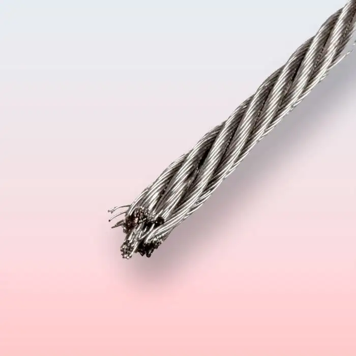 Канат стальной закрытый, D 20-50 мм, фотография 1