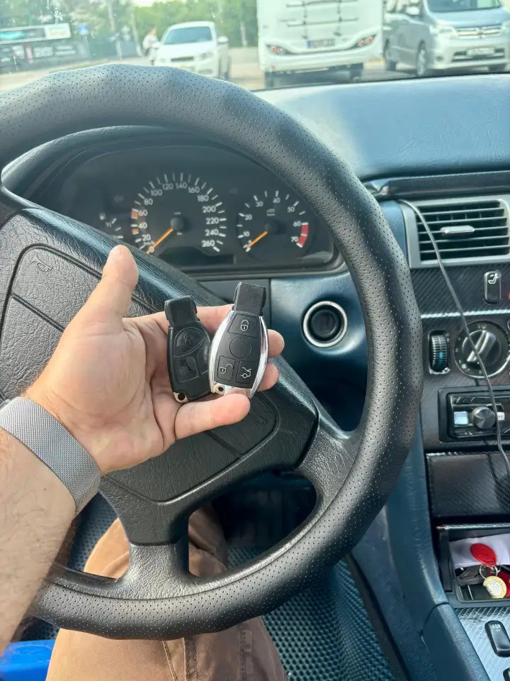 Ключ рыбка Mercedes-Benz  Программирование Выезд, фотография 8