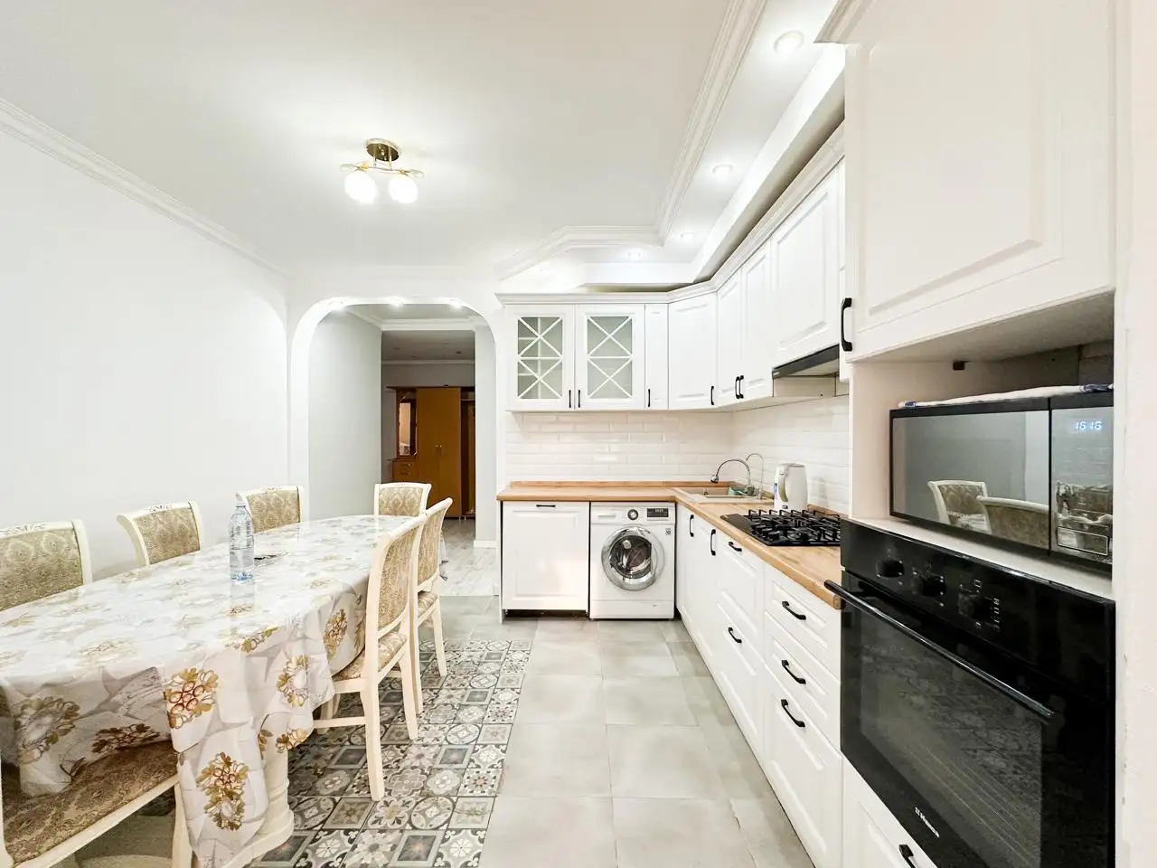 Просторная 3-комнатная квартира, Мкр.Сары Арка 40, фотография 12