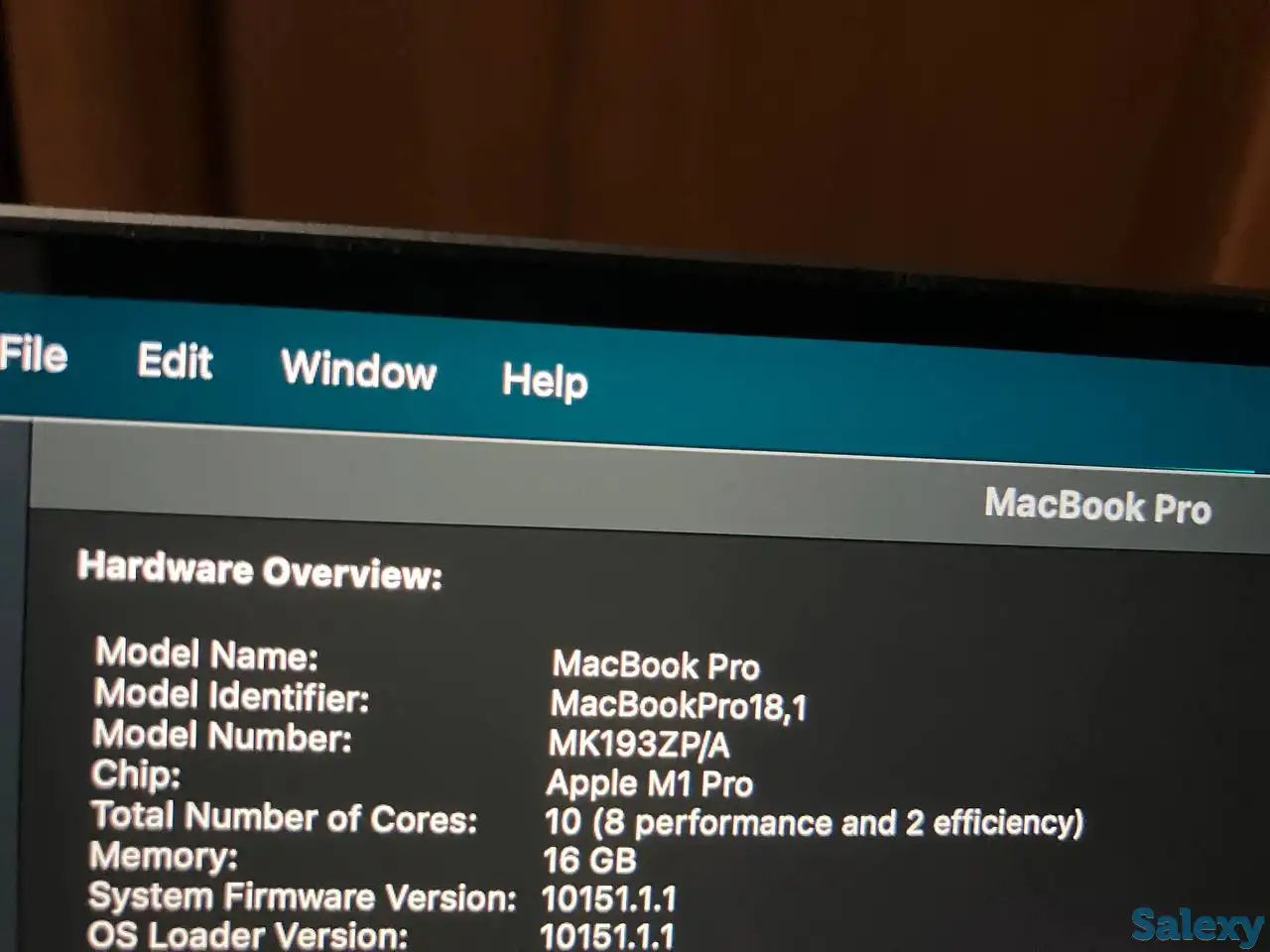 Apple MacBook Pro 16’ M1 Pro 2021 1тб, фотография 4