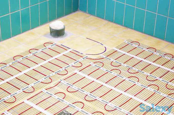 Укладка теплого электрического пола, фотография 3