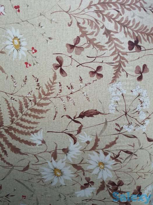 Клеенка для стола 1800 см с дикими цветами и растениями, фотография 6