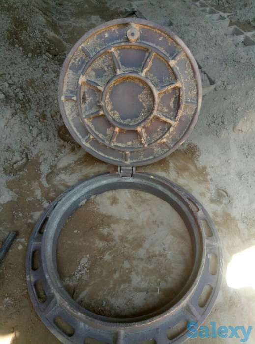 Люк чугунный С250, тип-Т, фотография 1