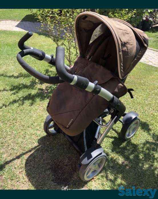 Супер удобная, легкая, стильная  коляска. 2 в 1, фотография 4