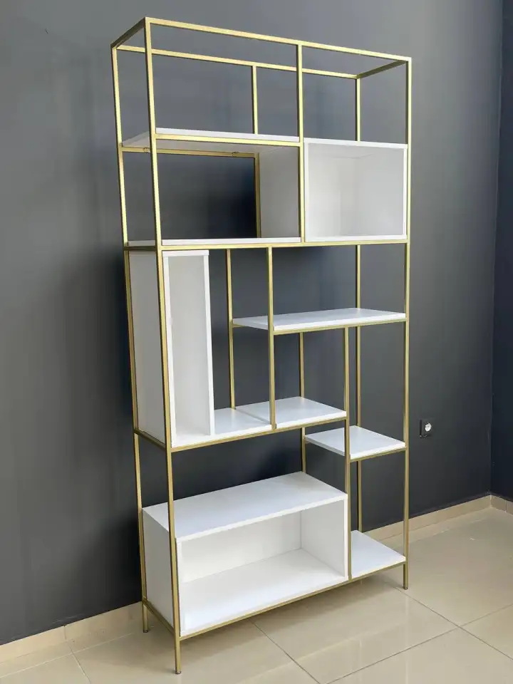 Стеллаж с металлическими ножками Woodhouse в стиле LOFT, фотография 1