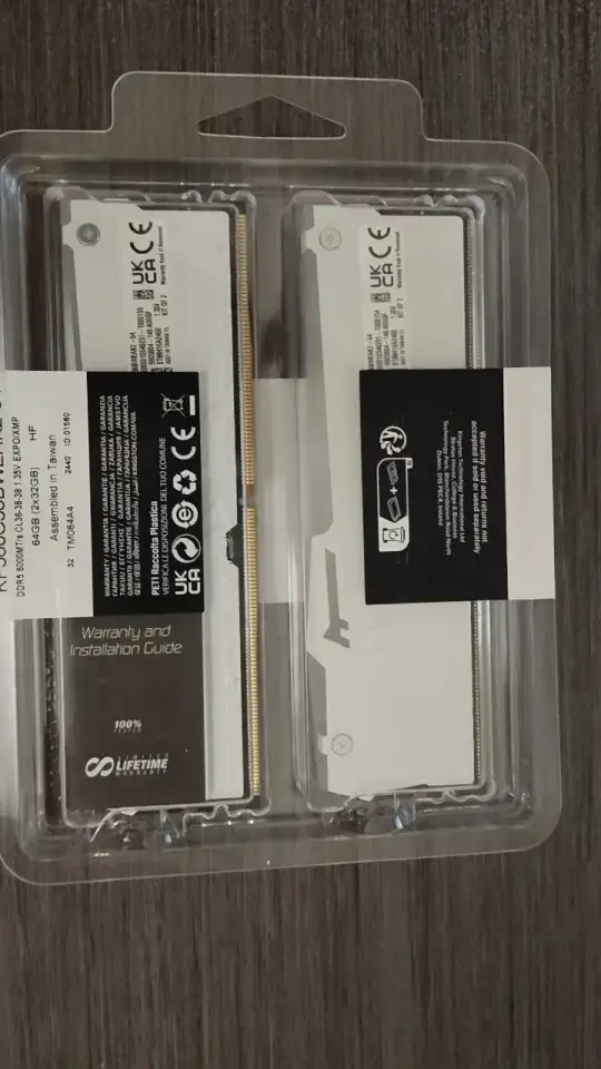 Оперативная память DDR5 64Gb Kingston FURY Beast KF560C36BWEAK2-64, фотография 3