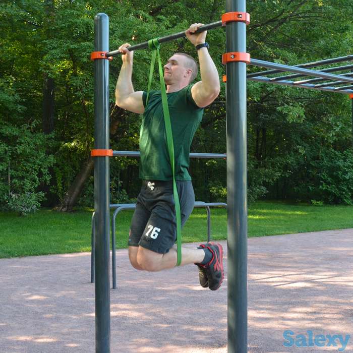 Резиновая фитнес петля для подтягивания, фотография 2