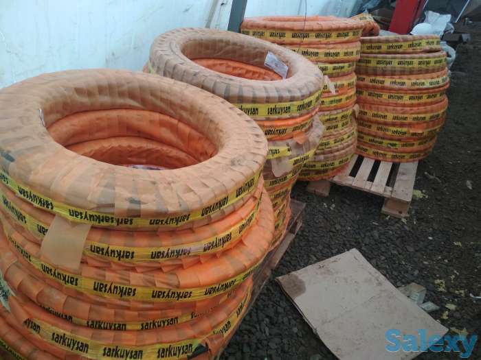 Медная труба д.9,52*0,8 с каучуковой изоляцией (бухта – 50 м) по цене 3200 тг/м.п.  в наличие 40 бухт, фотография 1