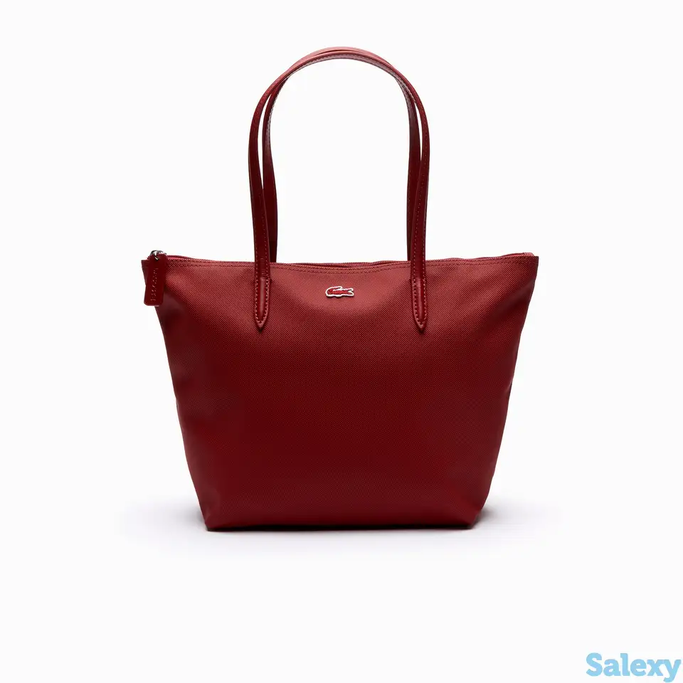 Женская сумка-тоут lacoste l.12.12 concept на молнии, фотография 1