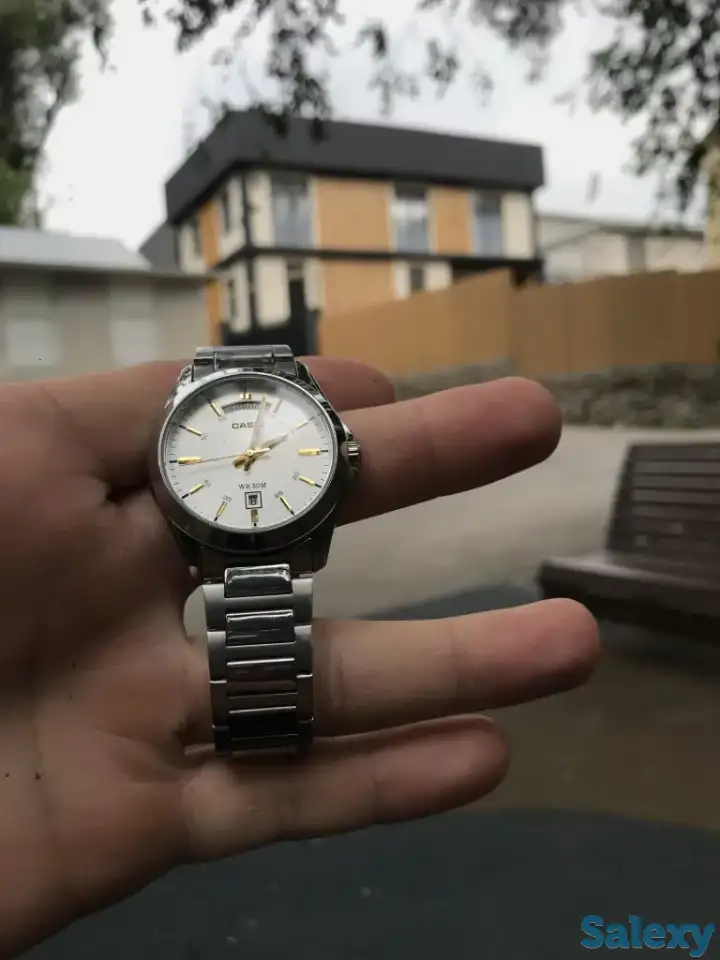 Наручные часы, мужские часы, стильные часы, часы casio, часы касио, фотография 1