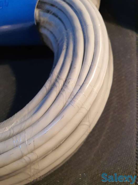 LAN Кабель UTP, CAT 5e 4Pairs 24 AWG шнур, провод усиленный 30 метров, фотография 1