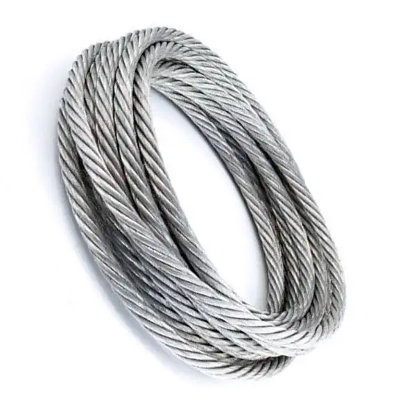 Канат стальной гост 7665 80, D 8,1-48,5 мм, Покрытие: светлый; оцинкованный; черный, фотография 1