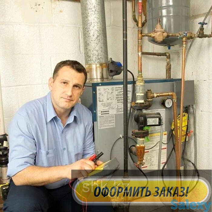 Ремонт и обслуживание, чистка теплообменника газового котла daikin в бесагаш (алматинской области), фотография 1