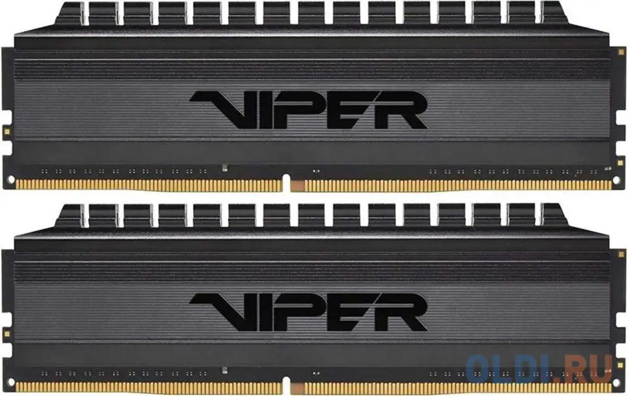 Оперативная память для компьютера patriot viper 4 blackout dimm 32gb ddr4, фотография 1