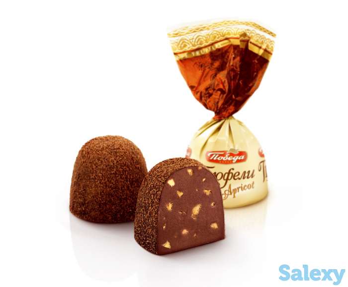 Трюфели шоколадные с кусочками абрикоса, фотография 3