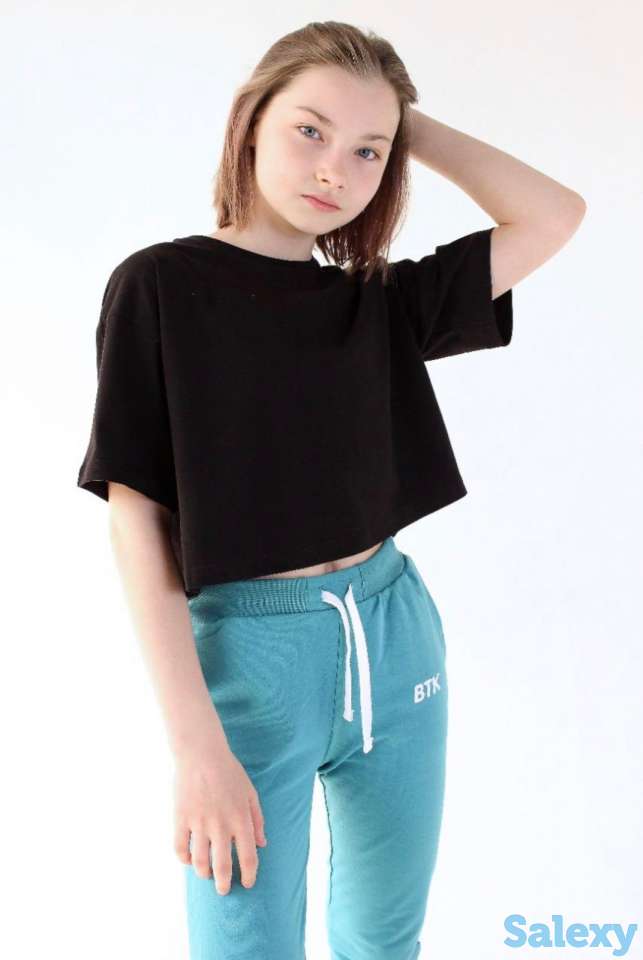 Кроп-топ (черный цвет), фотография 2