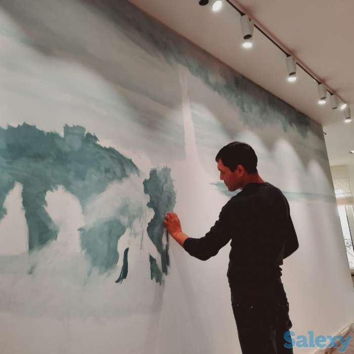 Художественная роспись стен, фотография 1