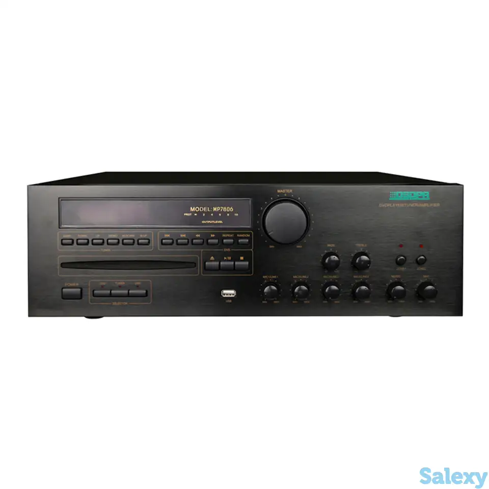 Комбинированный микшер-усилитель dsppa mp7806, фотография 1