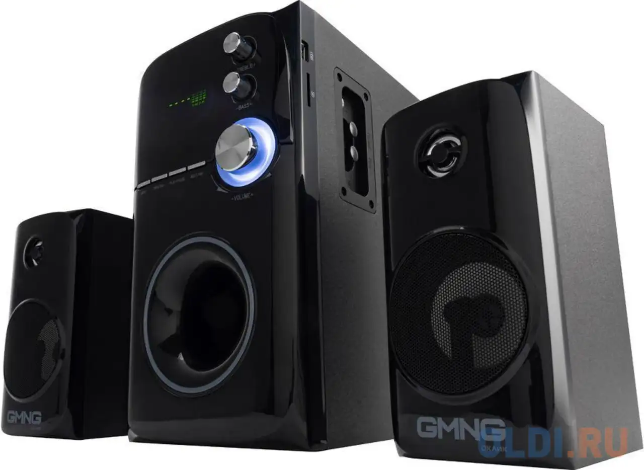 Колонки 2.1 oklick ok-471 2.1 черный, фотография 1