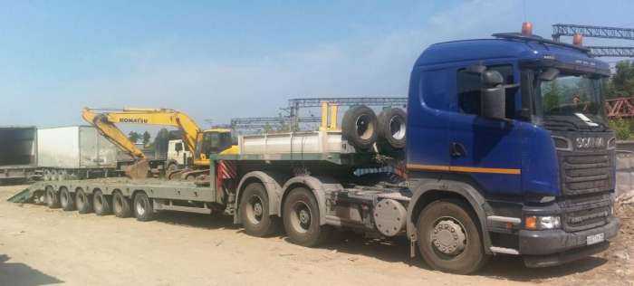 Аренда 3х осный прицеп Van Hool, фотография 1