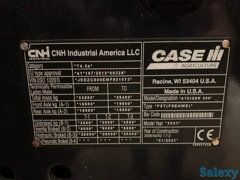 Case IH Steiger 500 CVXDrive Demo, фотография 10