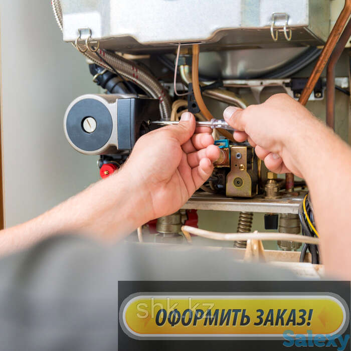 Ремонт и обслуживание, чистка теплообменника газового котла vaillant в алматы и алматинской области, фотография 1