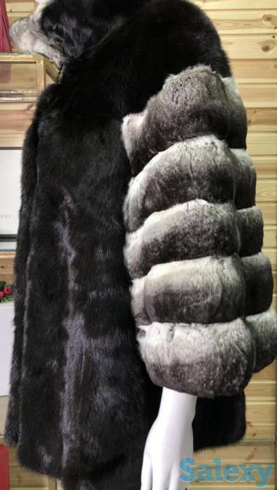 Норковый полушубок с шиншиллой, фотография 1