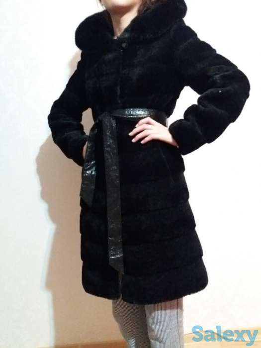 Продам мутоновую шубу, в отличном состоянии. Размер 42-44, фотография 5