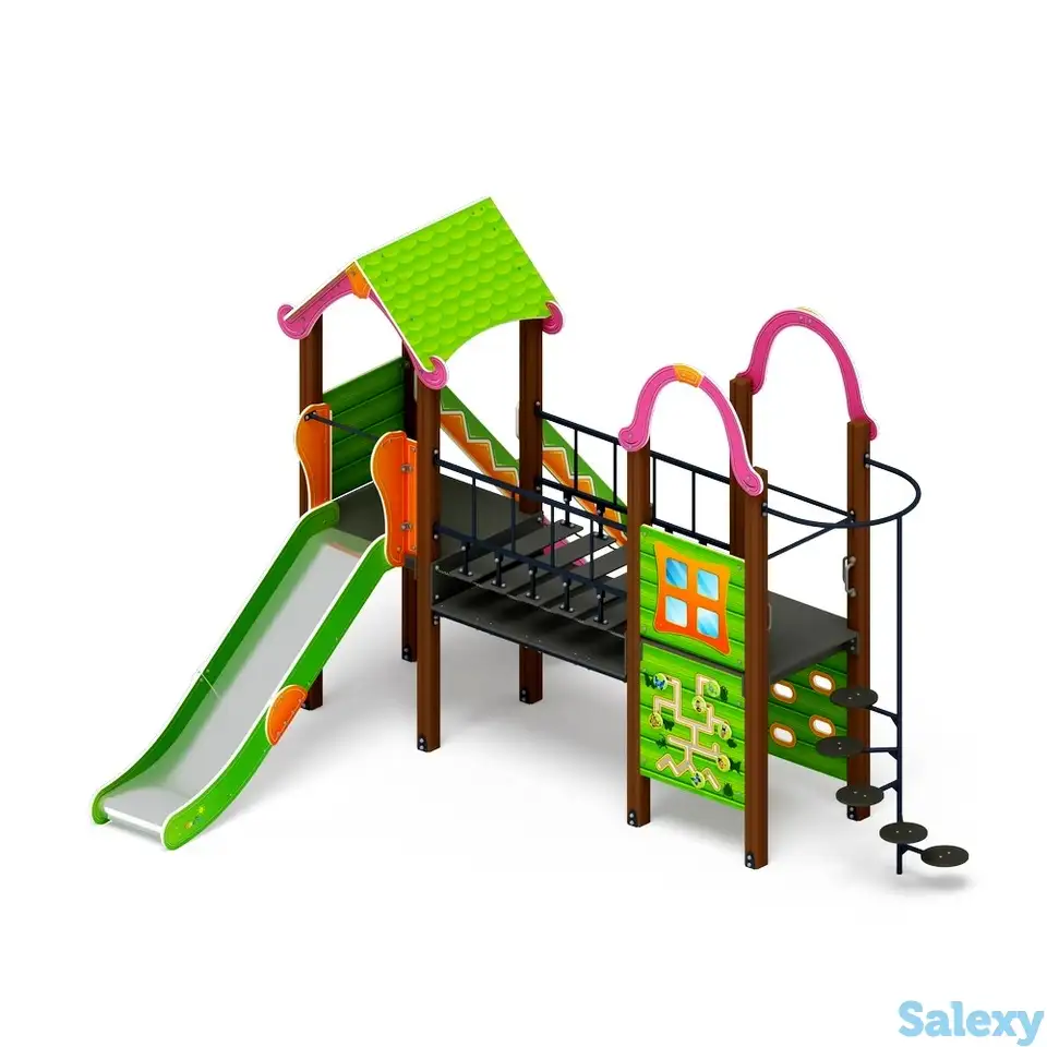 Дик 2.25.10-01.с «лукоморье» h=1200 металлический скат, фотография 1