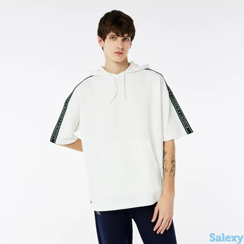 Мужская толстовка lacoste с коротким рукавом, фотография 1