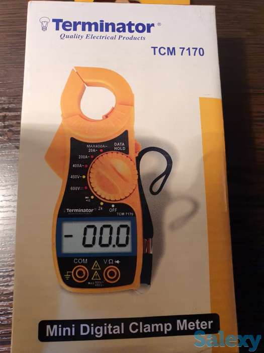 Маленькие мини цифровые клещи серии Terminator TCM 7170 с щупами, фотография 7