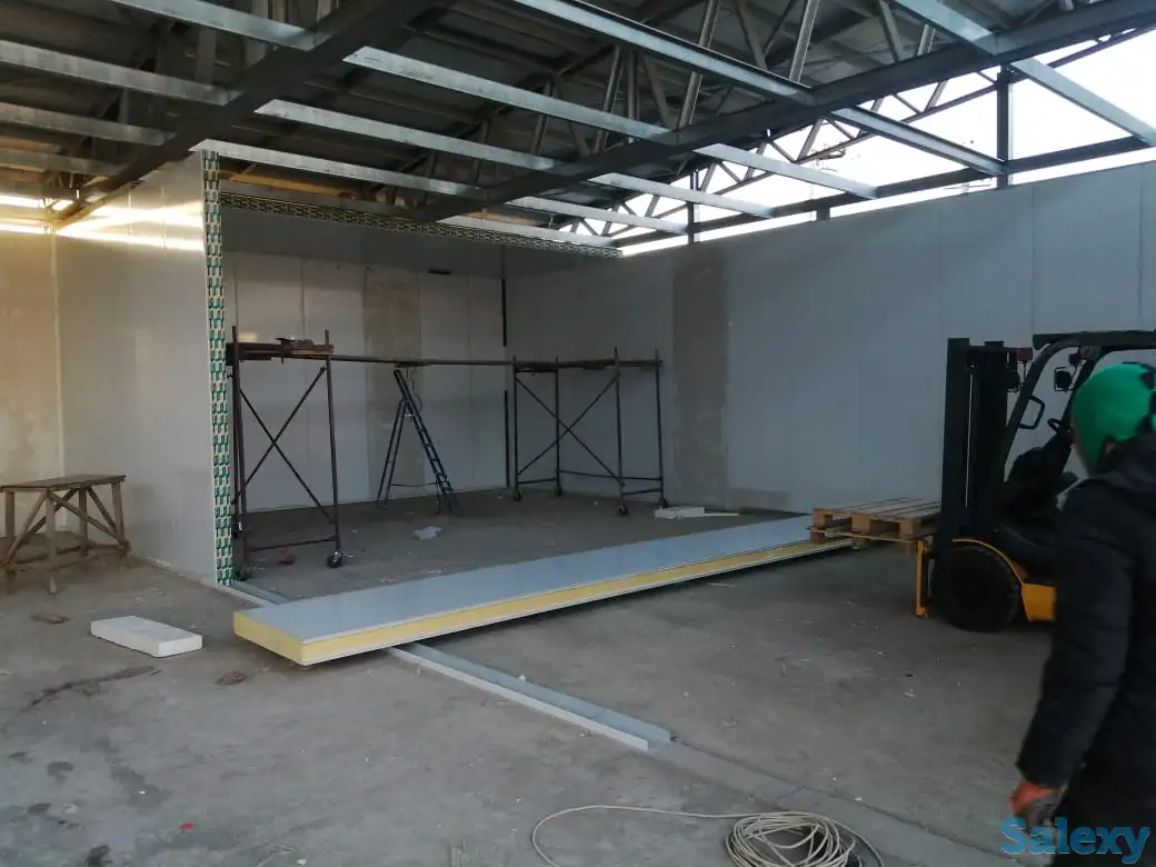 Монтаж холодильных помещений и сэндвич панелей, фотография 4