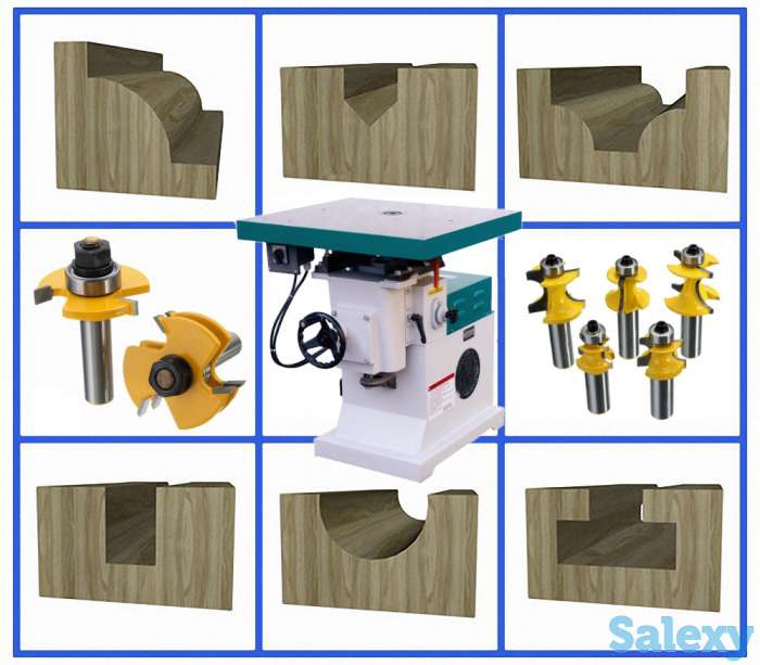 MX5115 Фрезерный станок под концевые фрезы по дереву 2.2 кВт, размер рабочего стола: 640×580 мм., фотография 1