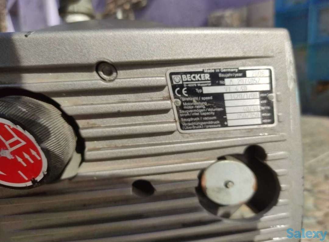 Компрессор/насос безмасляный Becker, фотография 2