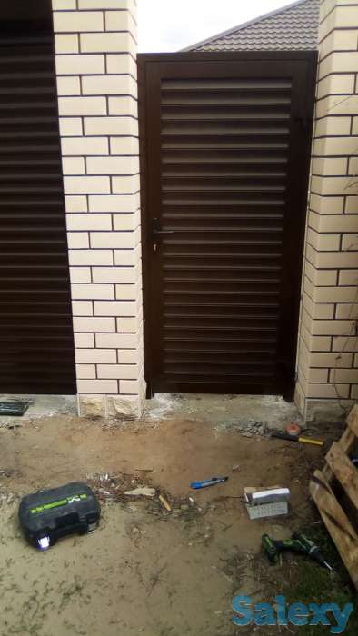 Алюминиевая калитка, фотография 1