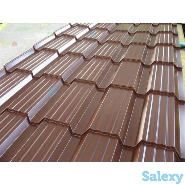 Корейская Металлочерепица, Сайдинг, Водосток, Пластиковые окна, фотография 2